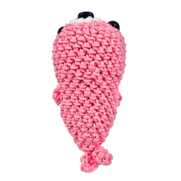 Loomigurumi Kawaii Pink Seal Handmade With Love - Picture 5 of 9